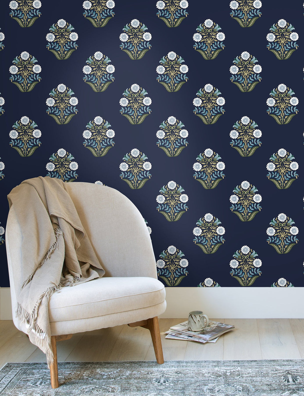 York PSW1578RL Sophie Premium Peel + Stick Wallpaper - Eade's Wallpaper