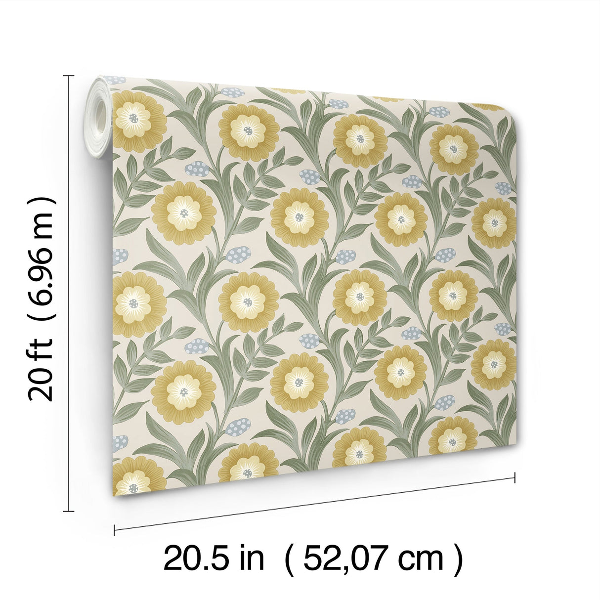 York PSW1580RL Lillian Premium Peel + Stick Wallpaper - Eade's Wallpaper