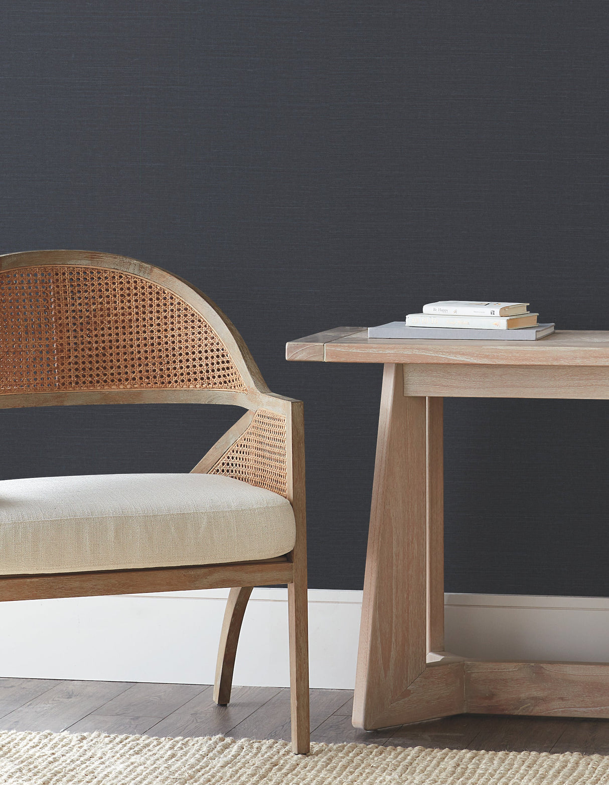 York PSW1597RL Natural Grasscloth Peel + Stick Wallpaper - Eade's Wallpaper