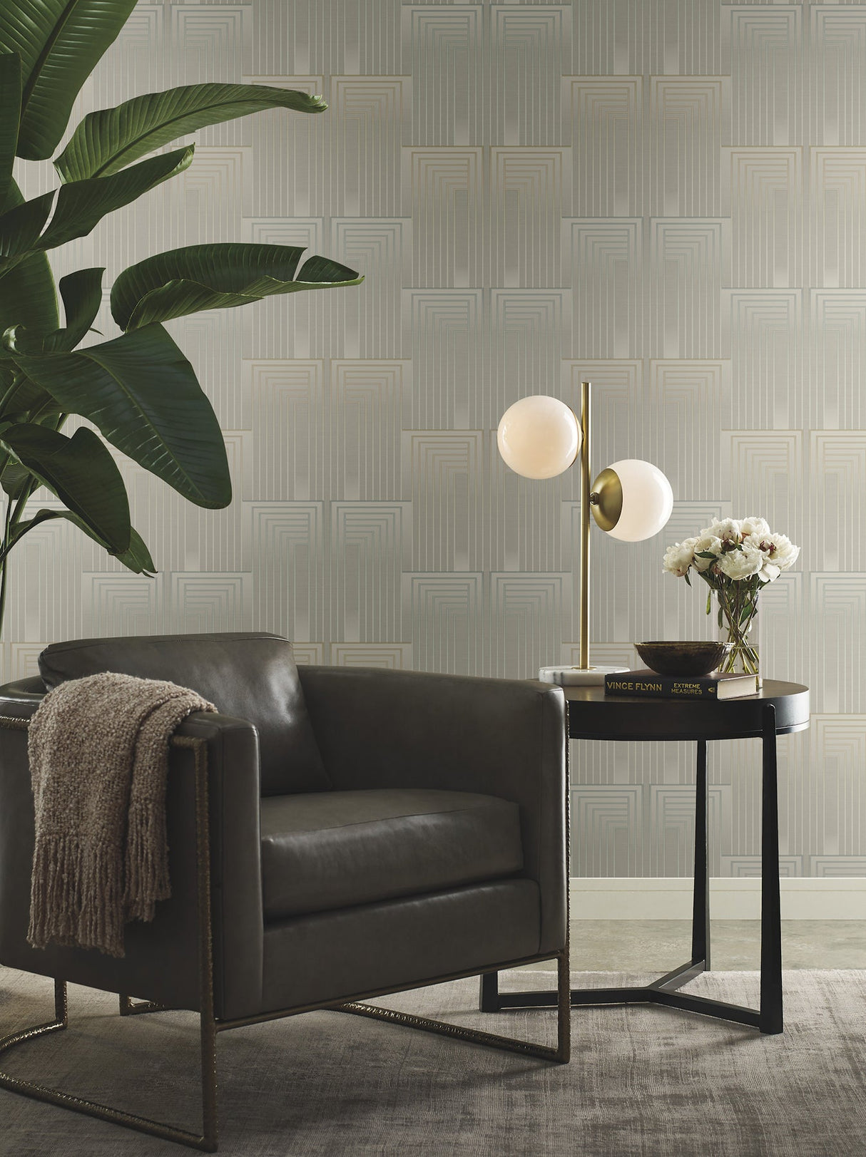 York PSW1607RL Vanishing Premium Peel + Stick Wallpaper - Eade's Wallpaper