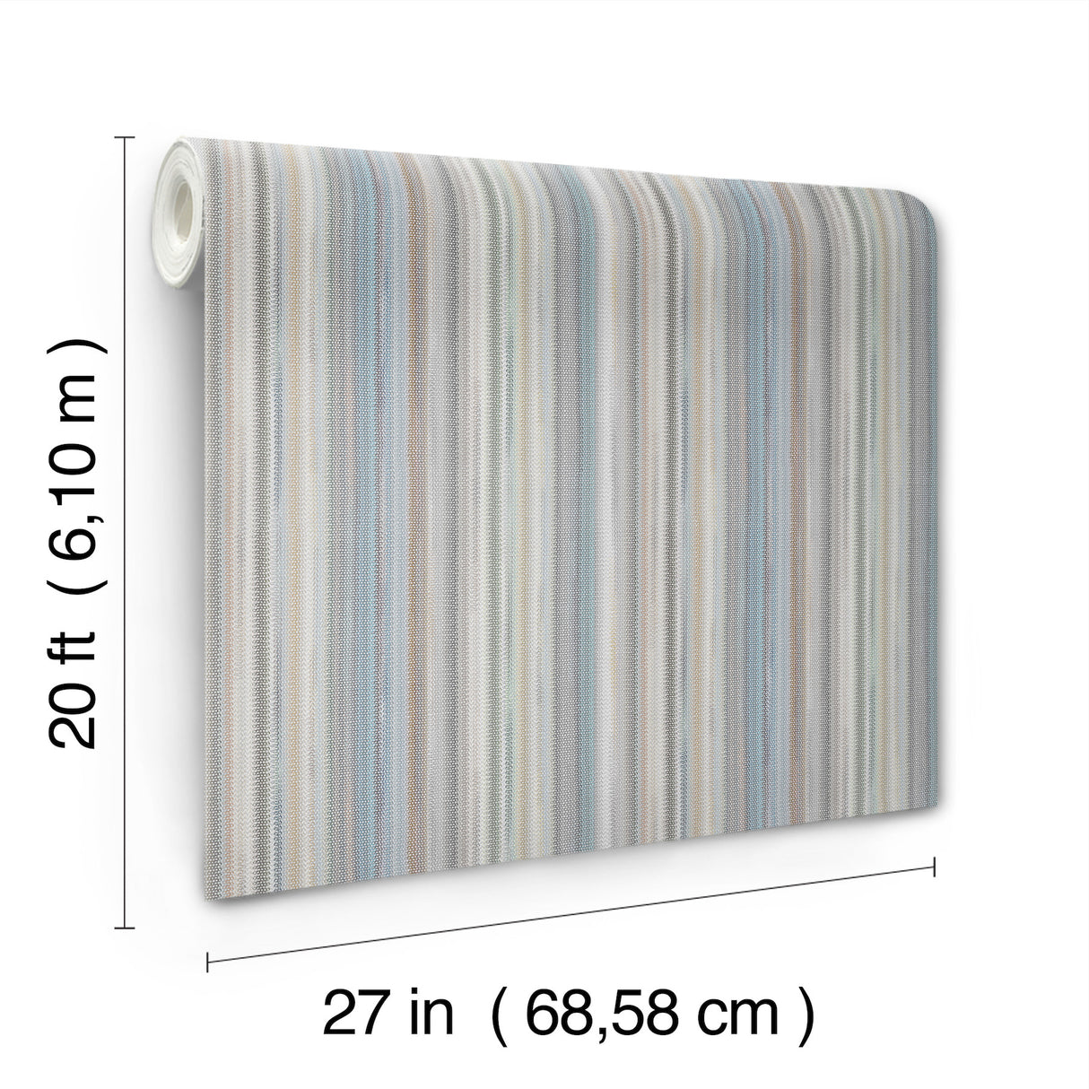 Eade’s Striped Sunset Blue Grey