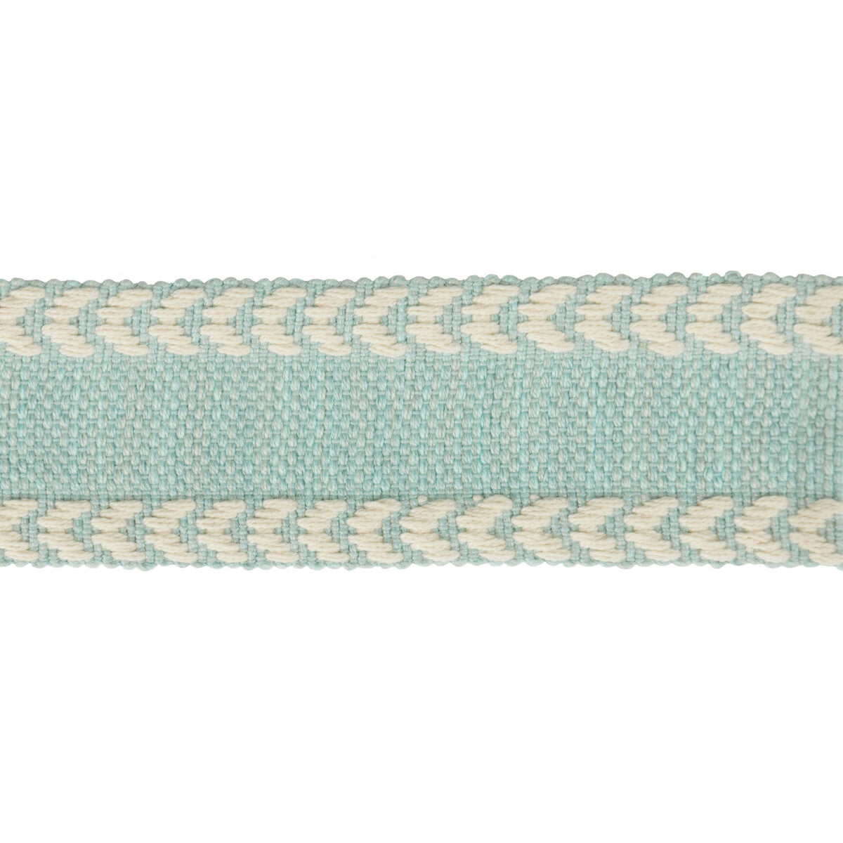 BAKER LIFESTYLE PT85019.725.0 SURAJ AQUA TRIM - Eade's Wallpaper