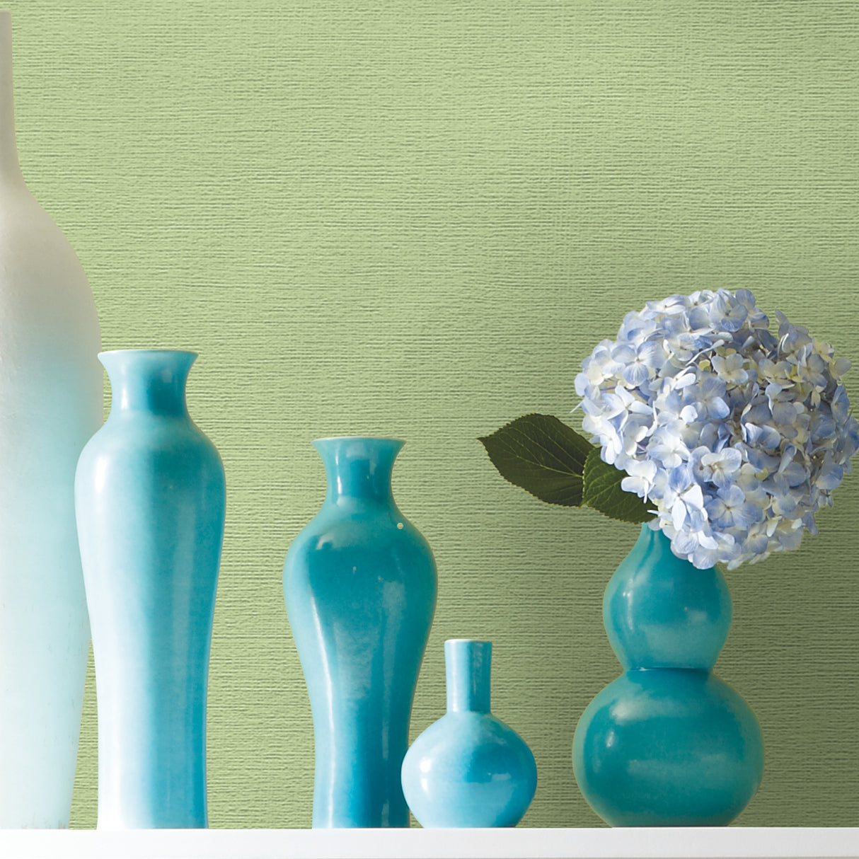 York PT9449 Tight Linen Paintable White Wallpaper