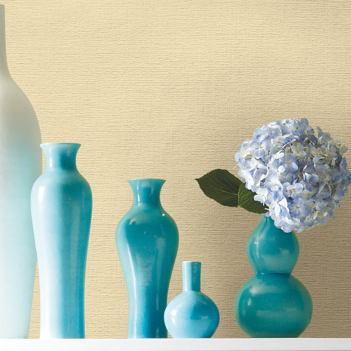 York PT9449 Tight Linen Paintable White Wallpaper