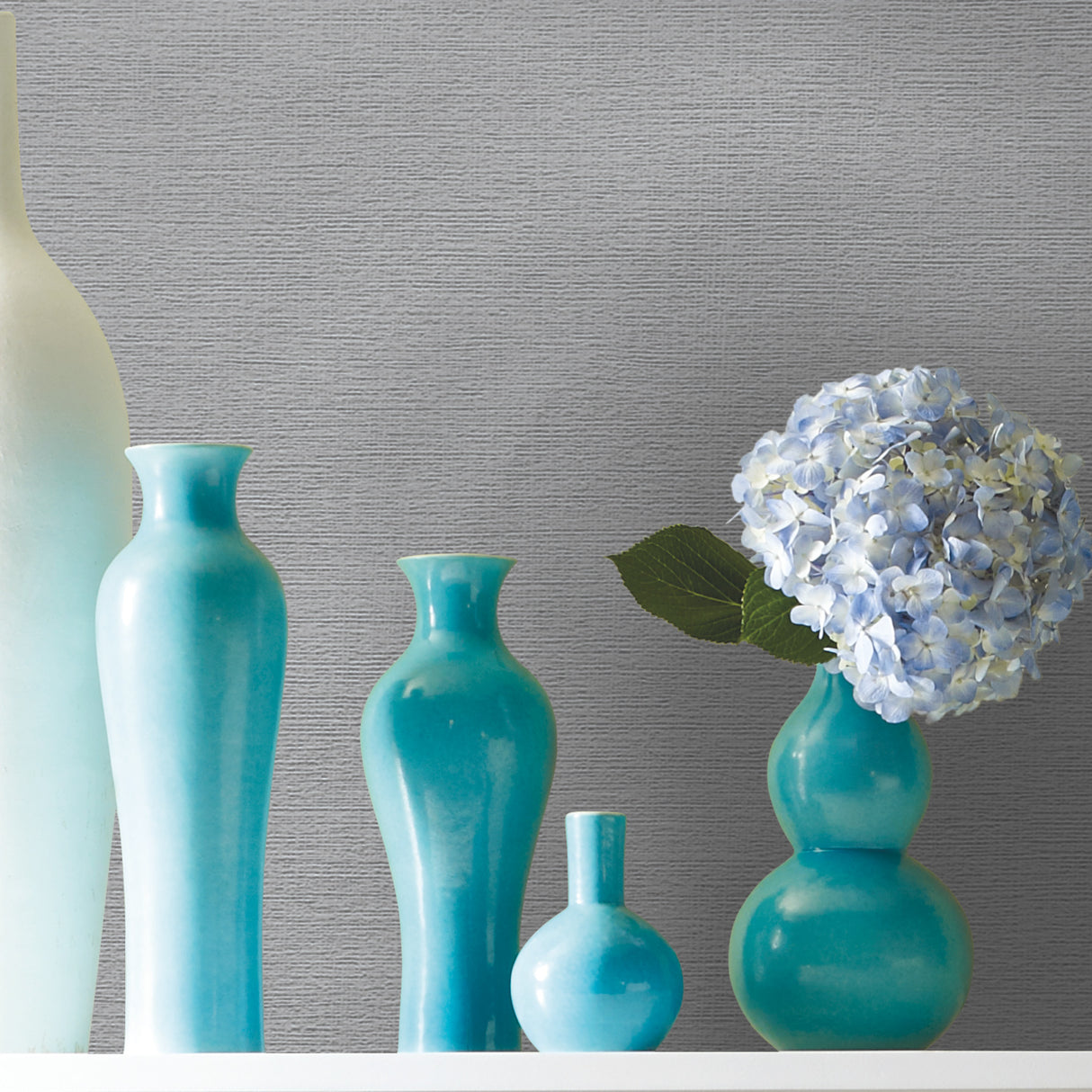 York PT9449 Tight Linen Paintable White Wallpaper