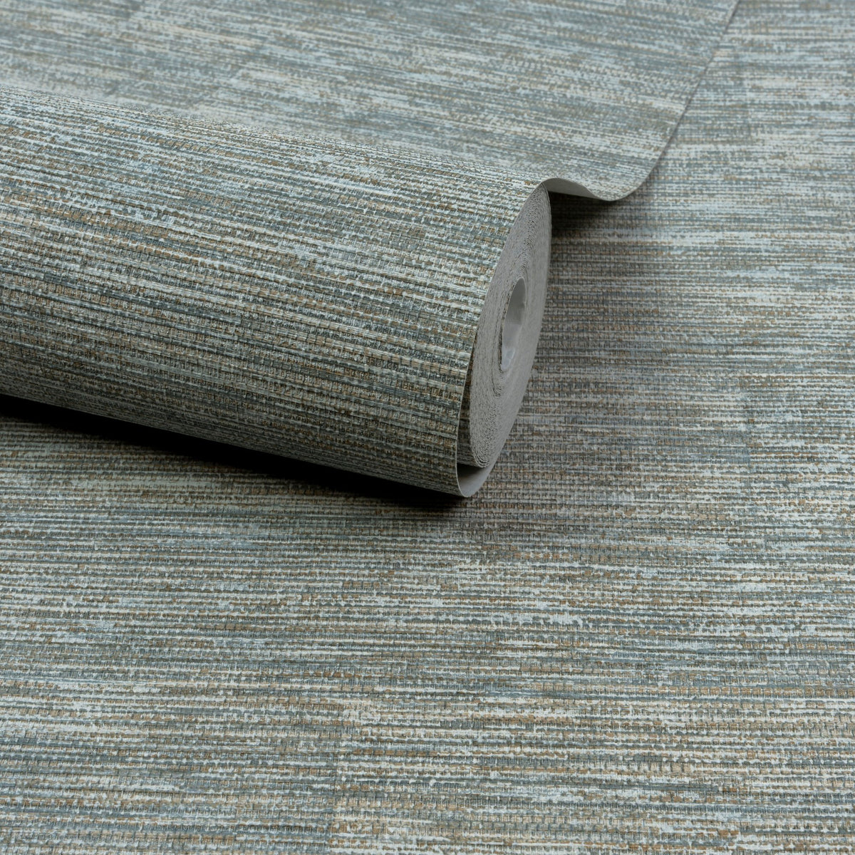 Galerie Precious Weaves Textile Plain Grey Wallpaper PW1006