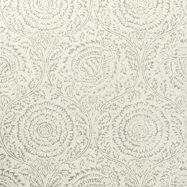 BAKER LIFESTYLE PW78035.1.0 KAMALA SILVER Wallpaper - Eade's Wallpaper