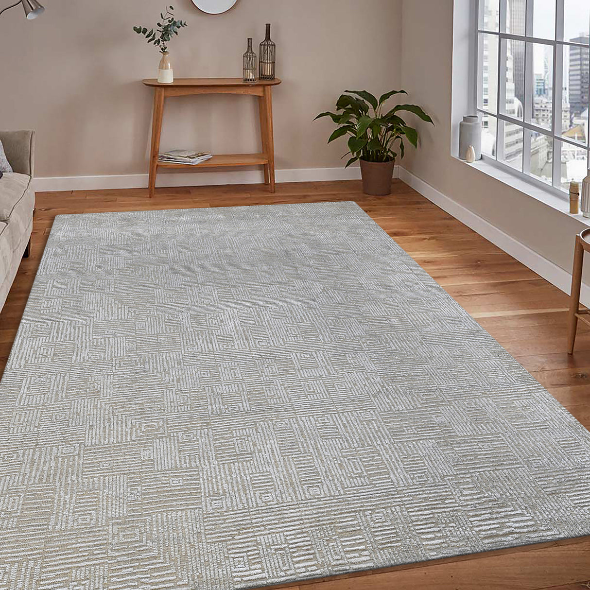 Amer Rugs QUA-2 Quartz Contemporary Area Rug