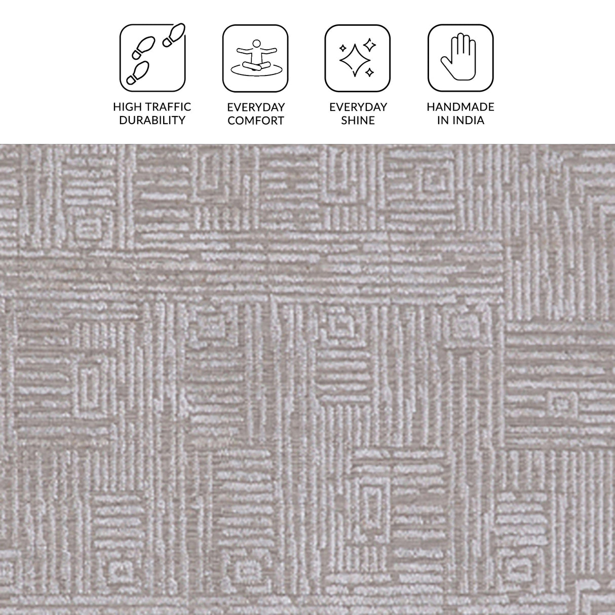 Amer Rugs QUA-3 Quartz Contemporary Area Rug