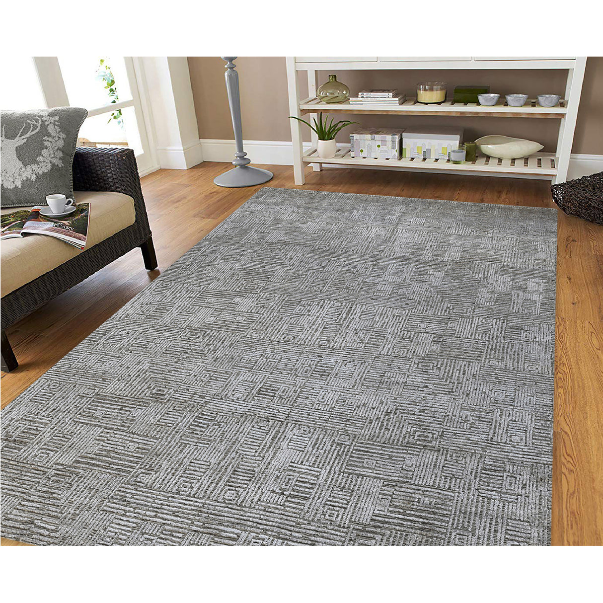 Amer Rugs QUA-4 Quartz Contemporary Area Rug