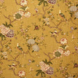 G P & J BAKER R1398.1.0 ORIENTAL BIRD GOLD Fabric - Eade's Wallpaper