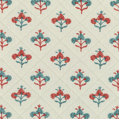 KRAVET BASICS RAJAFLOWER.19.0 KRAVET BASICS RAJAFLOWER-19 Fabric - Eade's Wallpaper