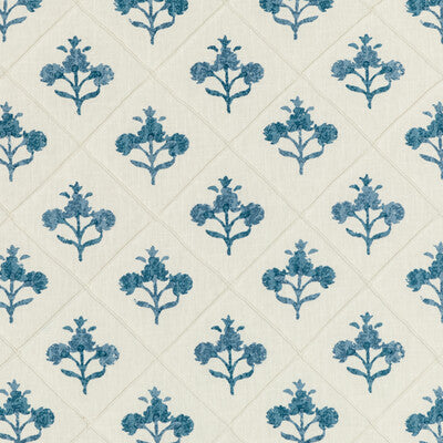 KRAVET BASICS RAJAFLOWER.50.0 KRAVET BASICS RAJAFLOWER-50 Fabric - Eade's Wallpaper