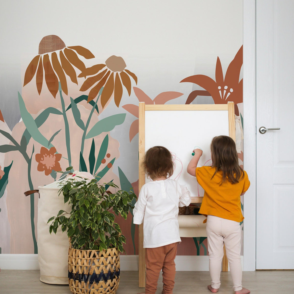 Galerie Day Dreamers Flowers Multi-colored Mural RB303