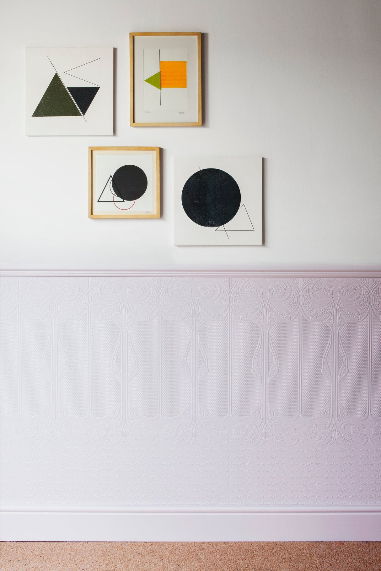 Brewster RD06681 Nouveau Paintable Dado