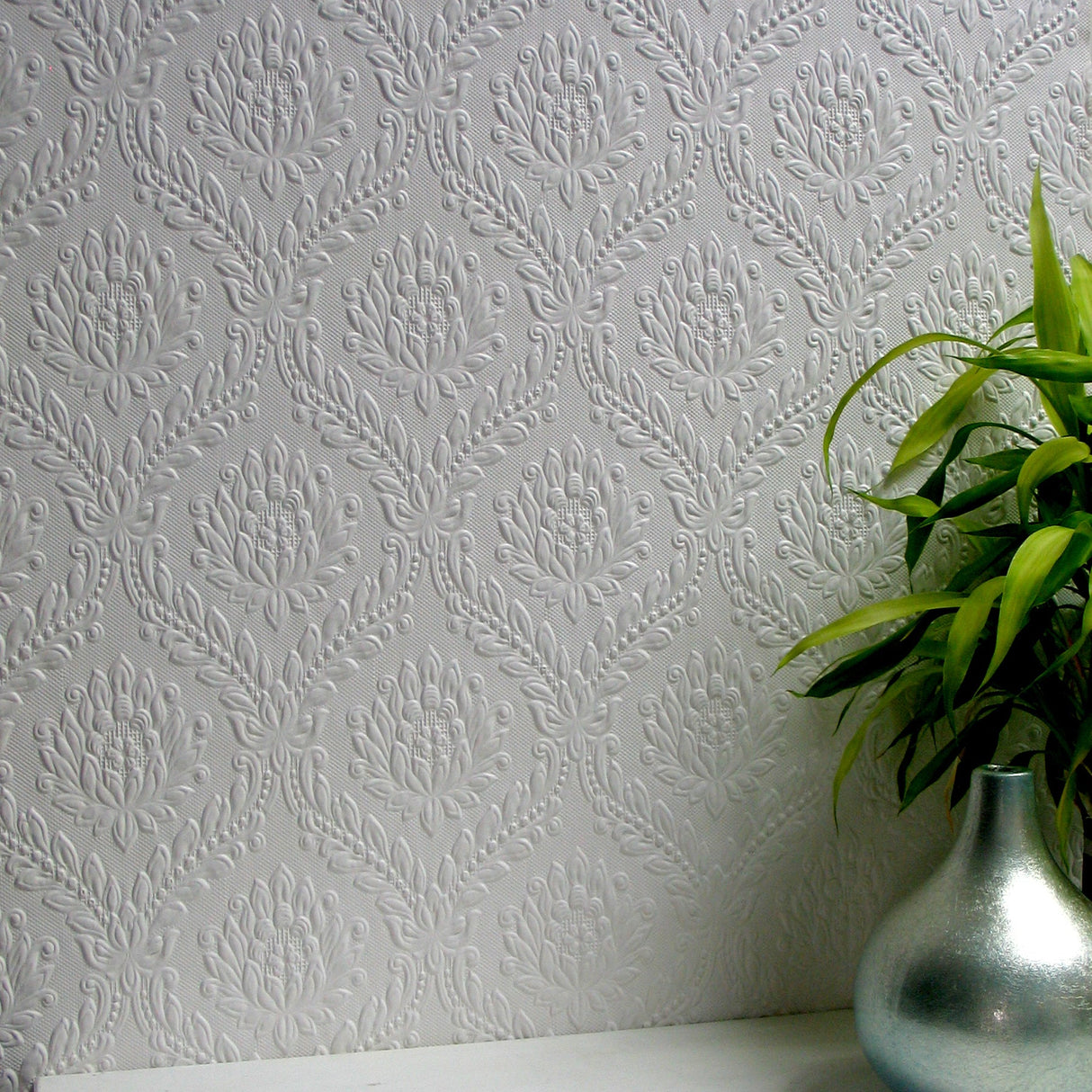 Brewster RD335 Dryden Paintable Anaglytpa Original Wallpaper