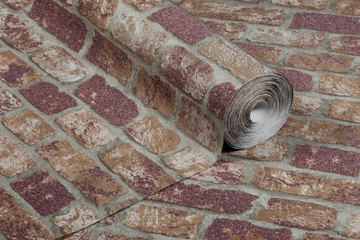 Brewster RD409 Abbey Road Black Natural Wallpaper