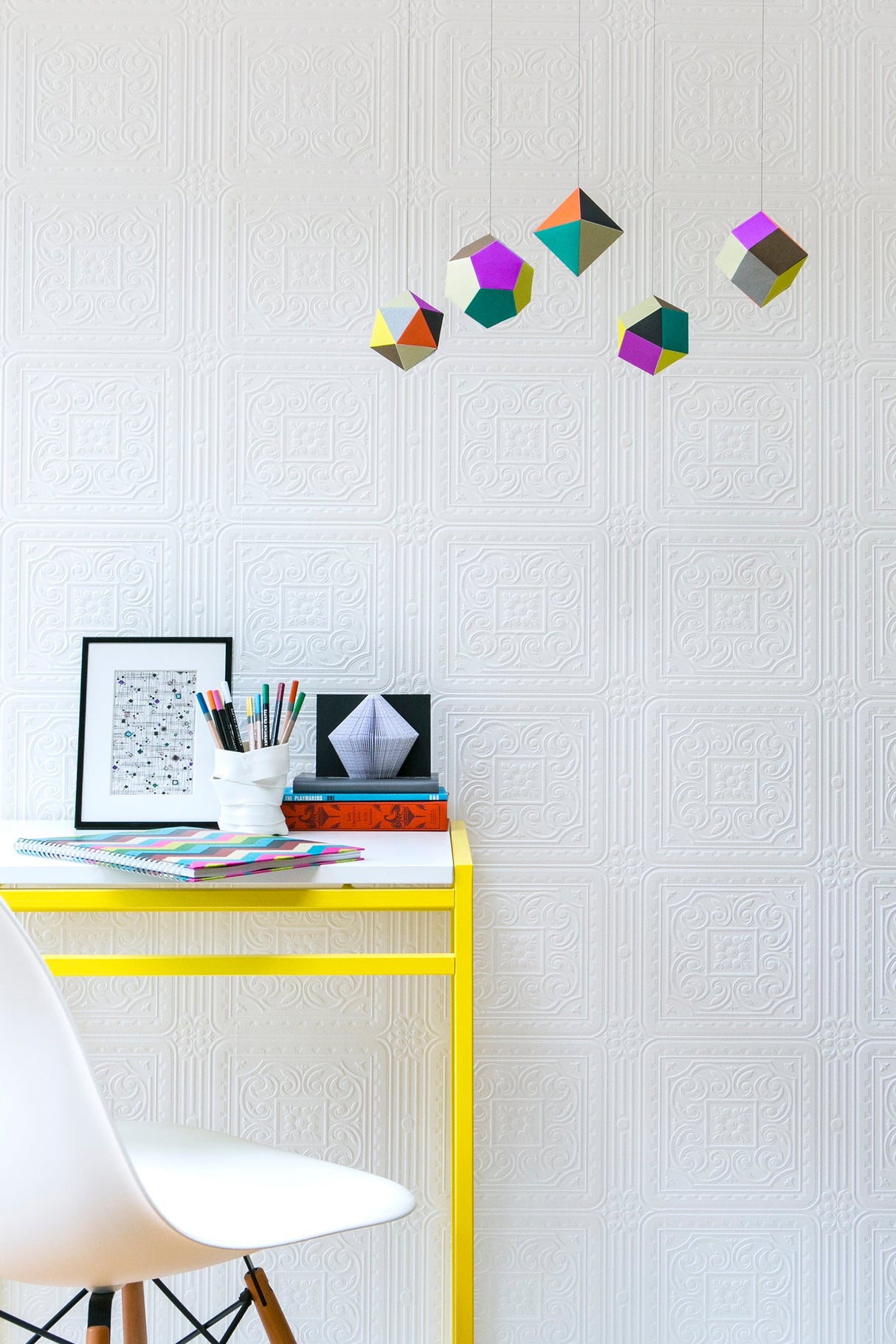 Brewster RD80000 Turner Tile Paintable Textured Vinyl Wallpaper