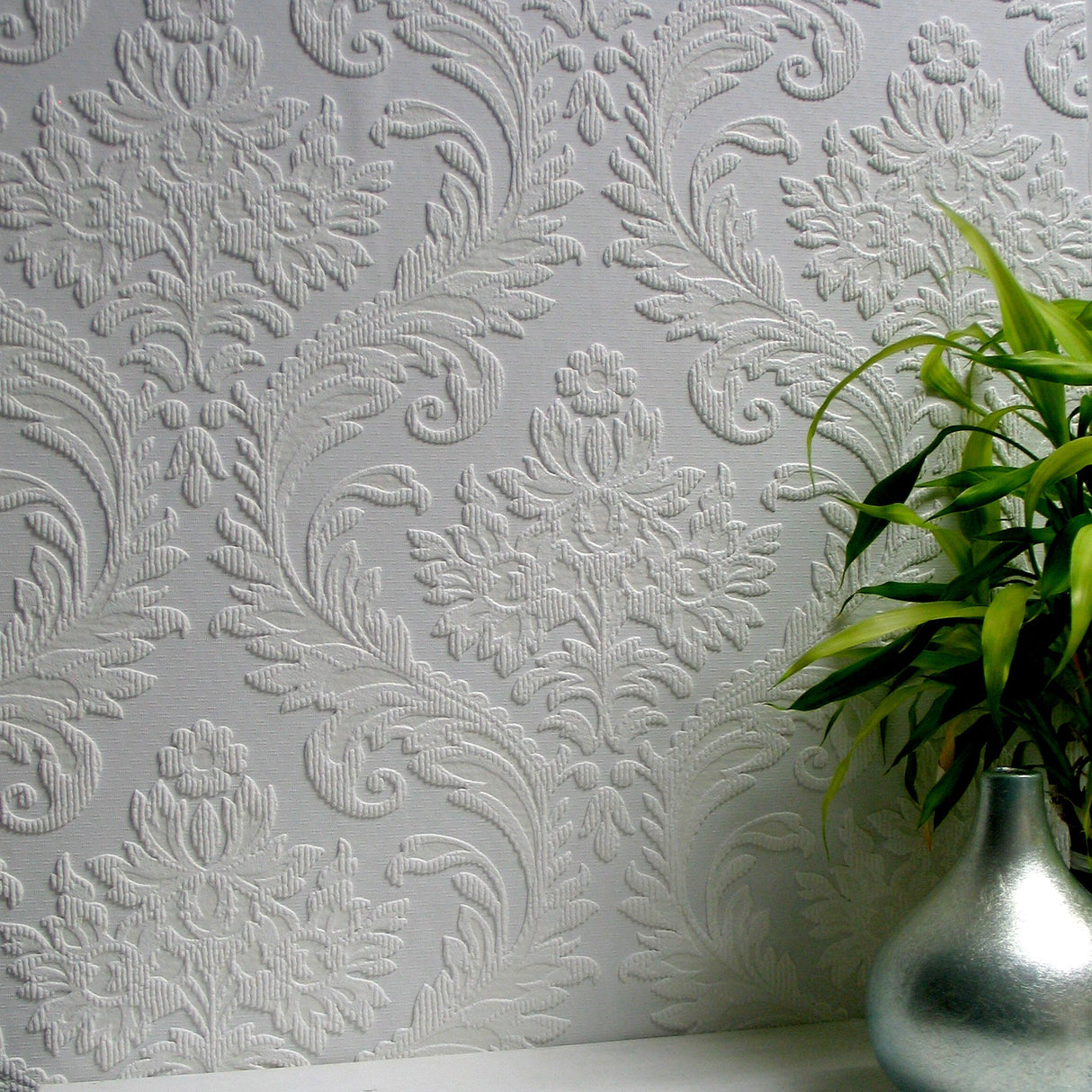 Brewster RD80027 High Trad Paintable Textured Vinyl Wallpaper