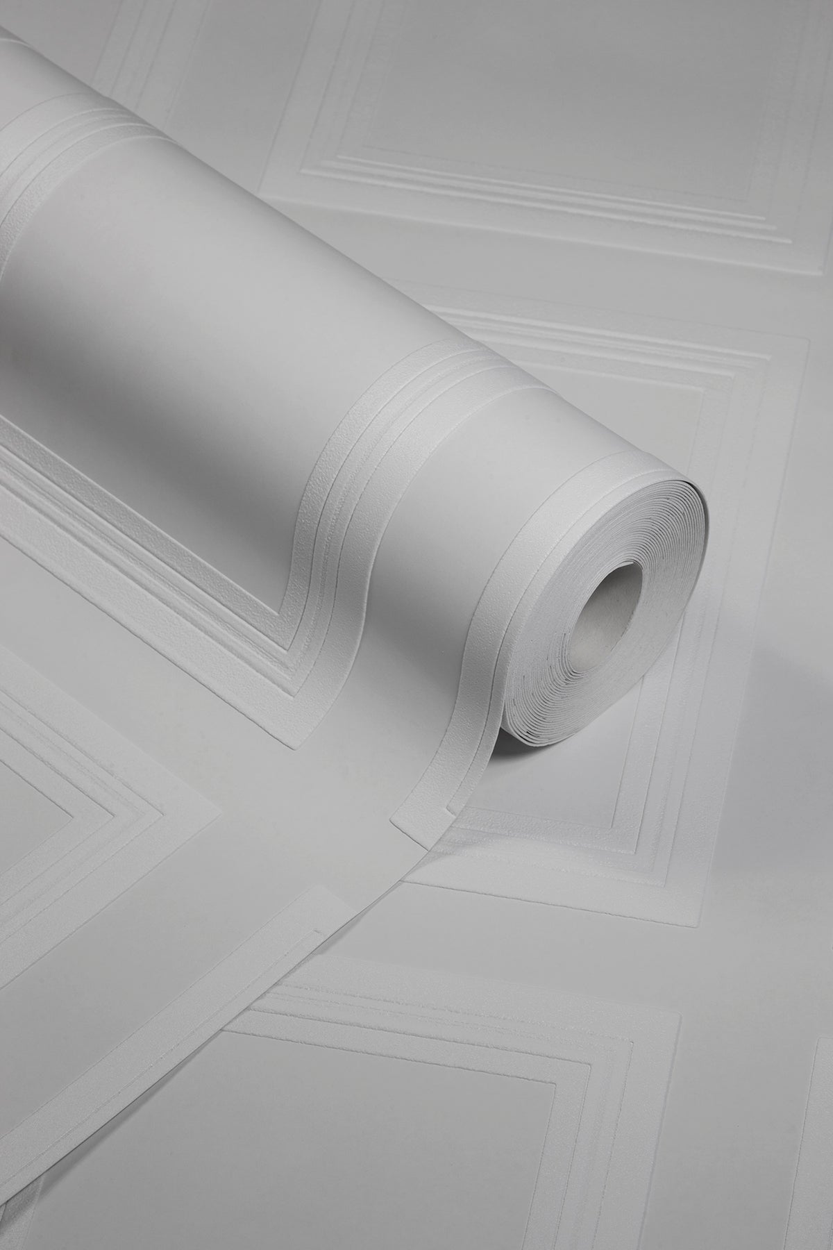 Brewster RD8245 Nathaniel White Edwardian Panel Wallpaper