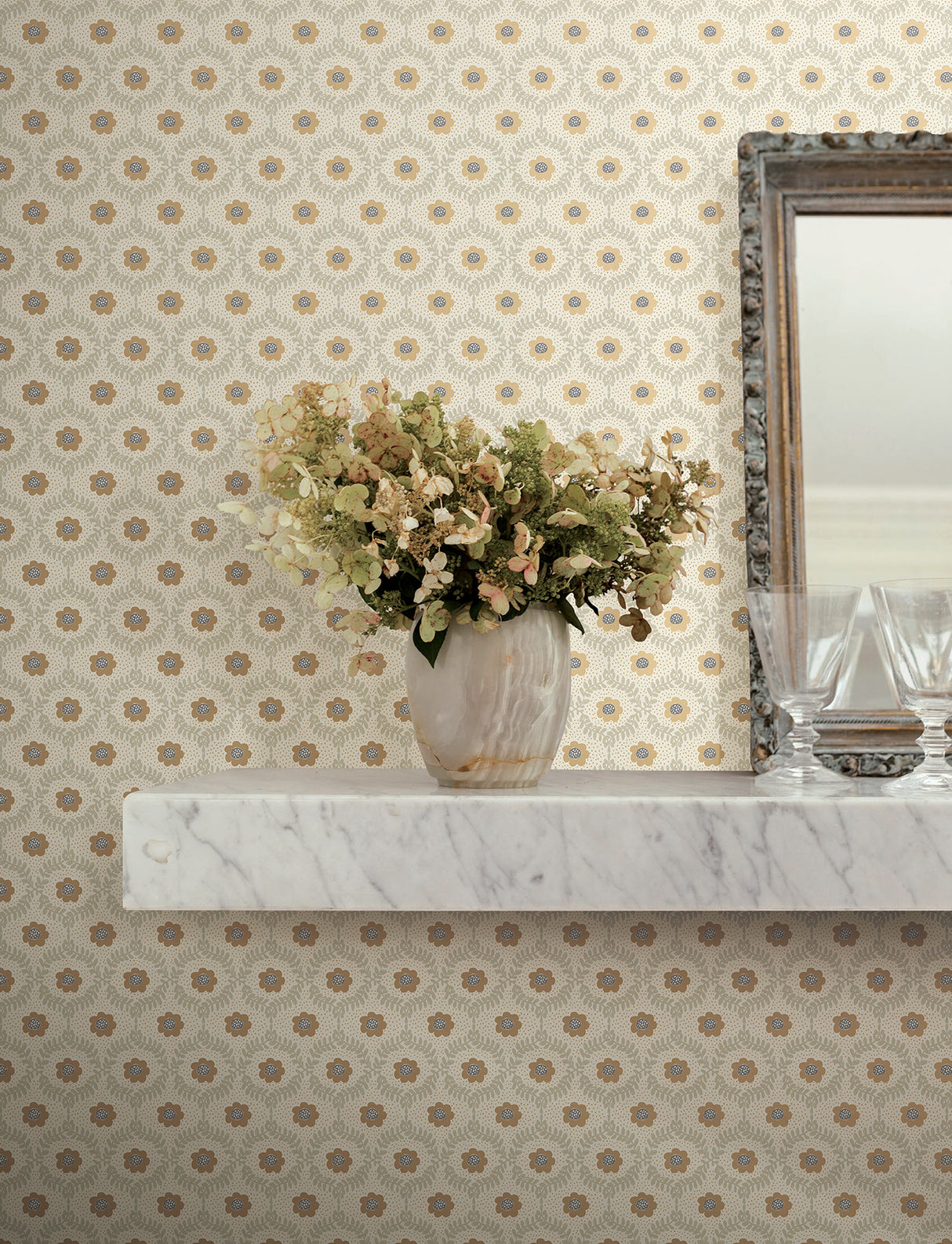 Rifle Paper Co. RF7443 Emma Linen Wallpaper