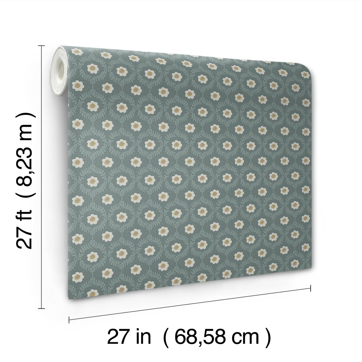 Rifle Paper Co. RF7445 Emma Slate Wallpaper