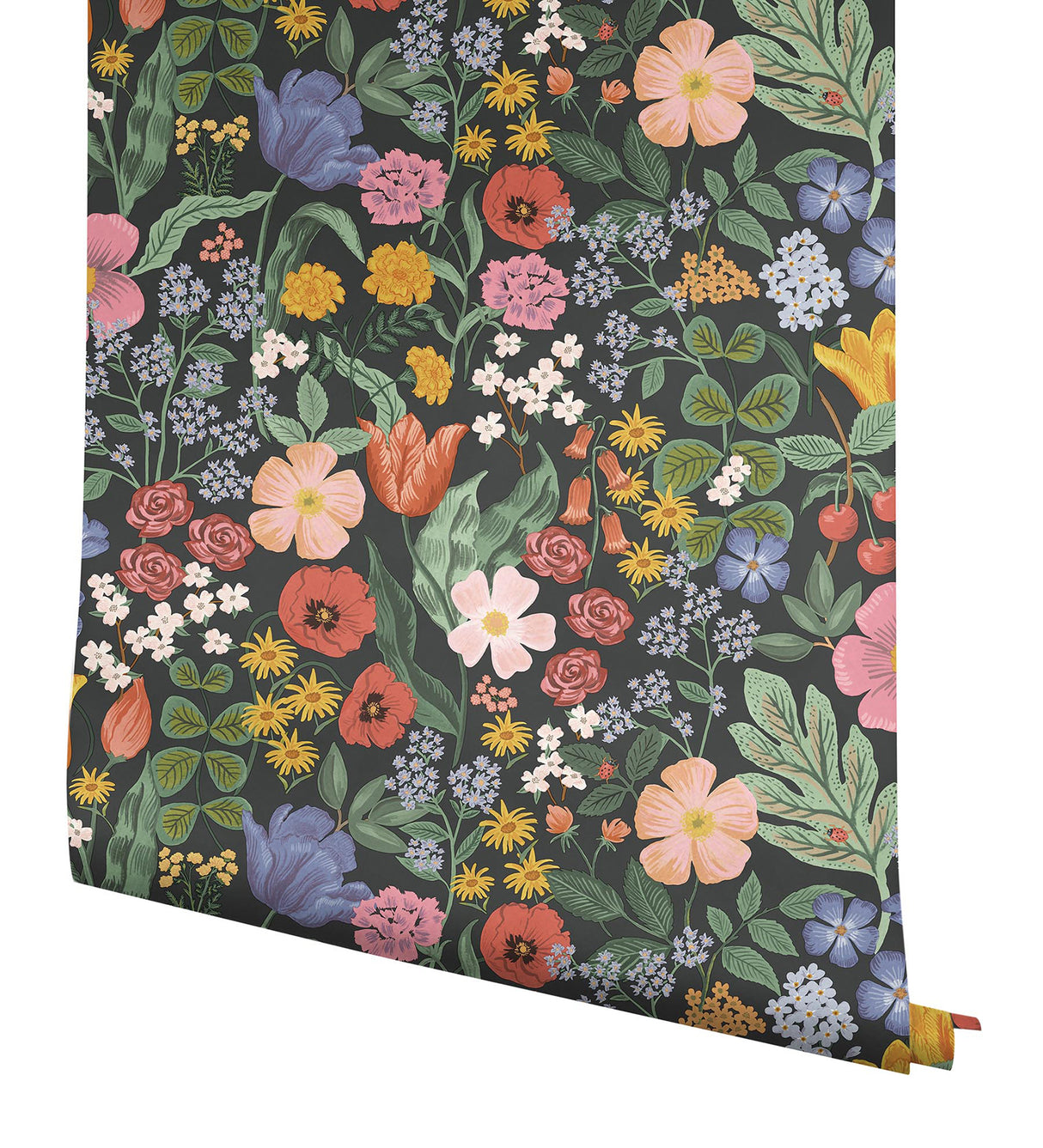 Rifle Paper Co. RF7491 Blossom Black Wallpaper