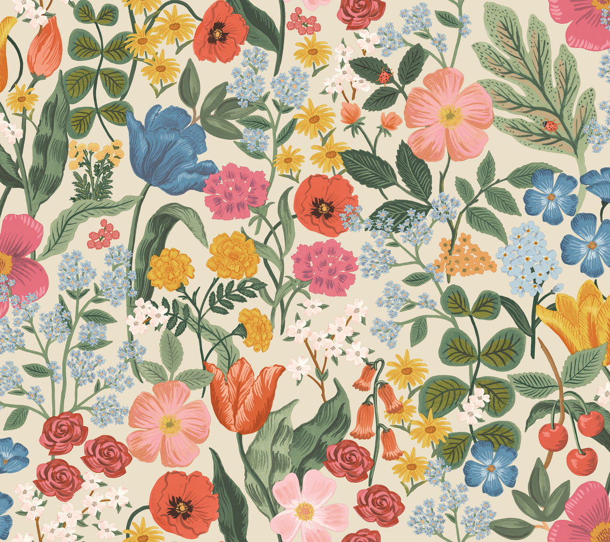 Rifle Paper Co. RF7492 Blossom Cream Wallpaper