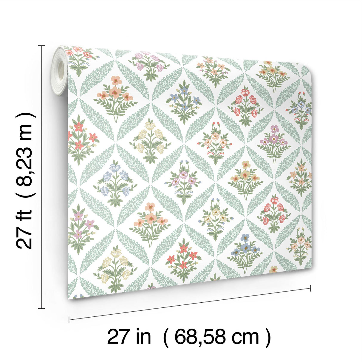 Rifle Paper Co. RF7512 Estee Garden Pastel Wallpaper