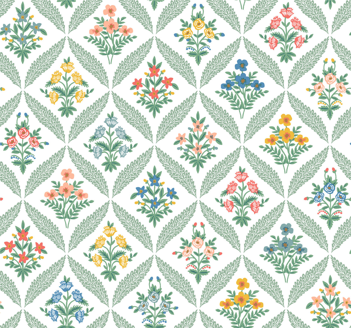 Rifle Paper Co. RF7513 Estee Garden Sage Wallpaper