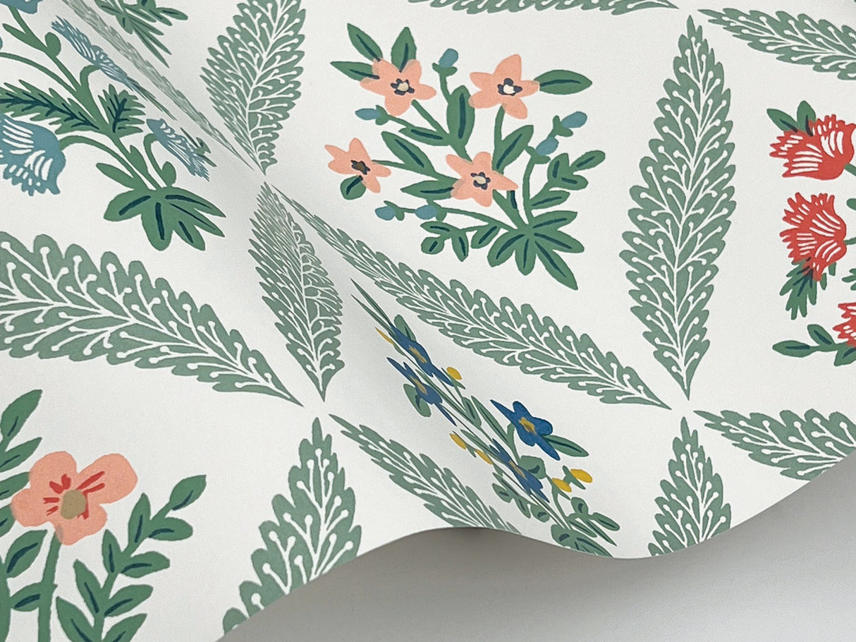 Rifle Paper Co. RF7513 Estee Garden Sage Wallpaper