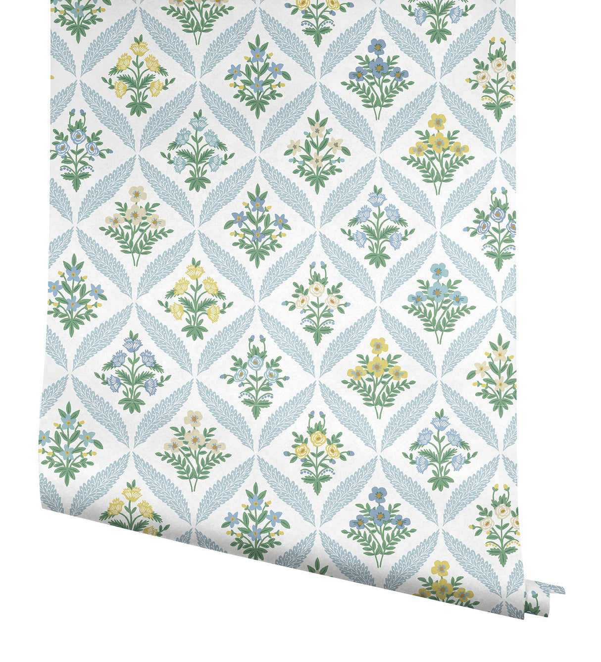 Rifle Paper Co. RF7514 Estee Garden Blue Wallpaper