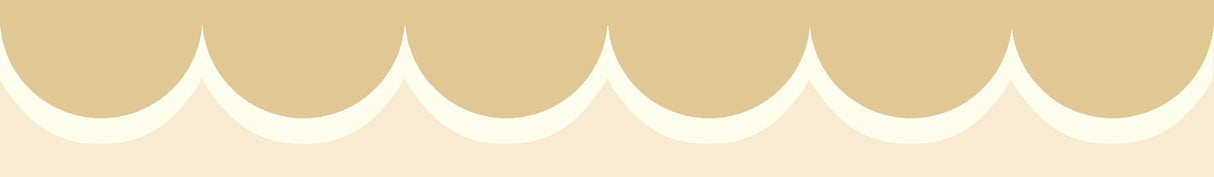 Rifle Paper Co. RF7521B Linen Scallop Wallpaper Trim