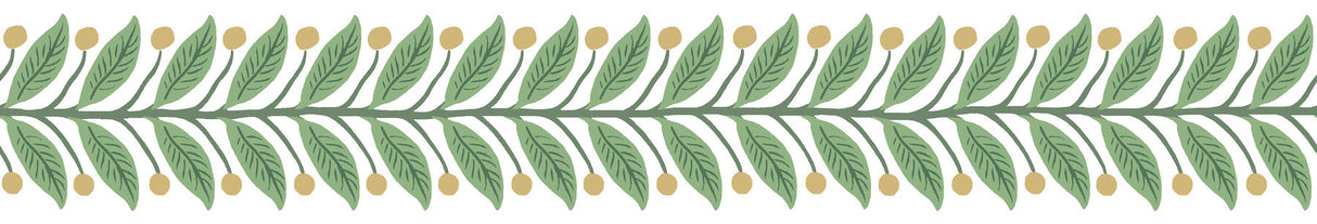 Rifle Paper Co. RF7531B Green Garden Wallpaper Trim