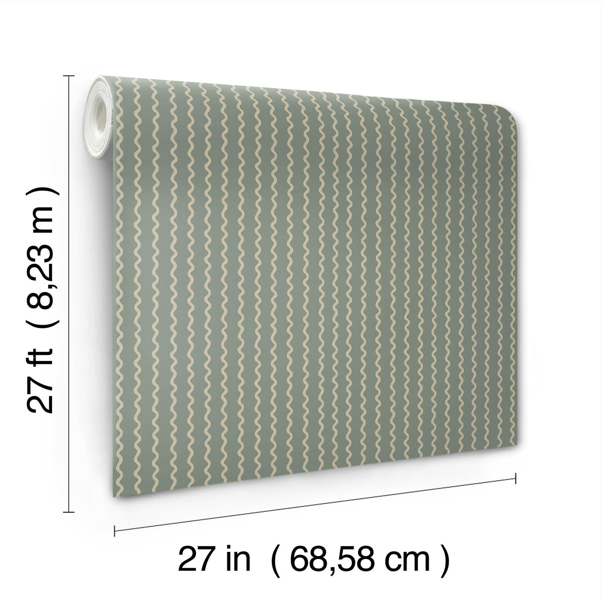 Rifle Paper Co. RF7553 Rickrack Moss Wallpaper