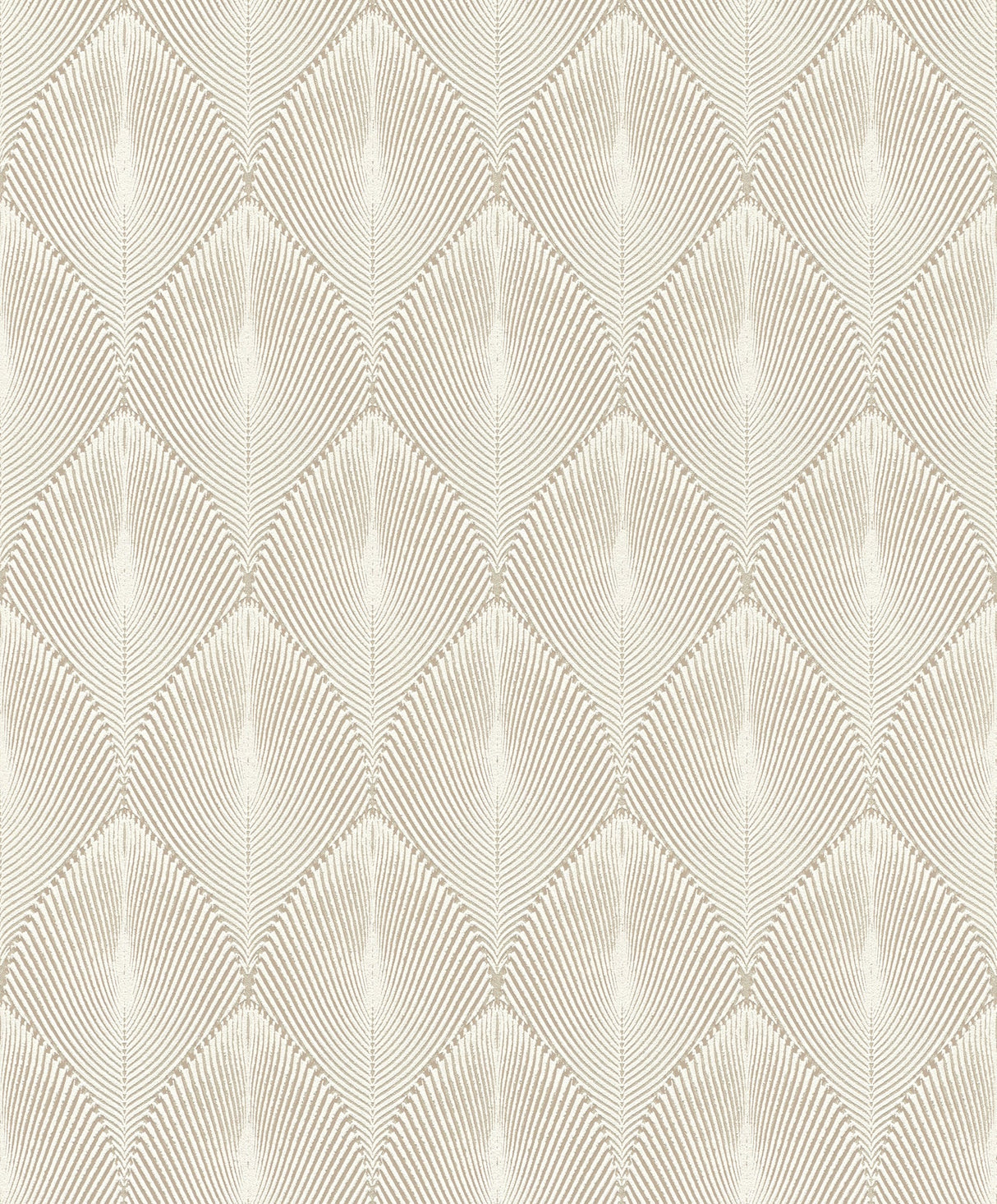 Rasch RH535815 Tirsuli Taupe Ogee Wallpaper