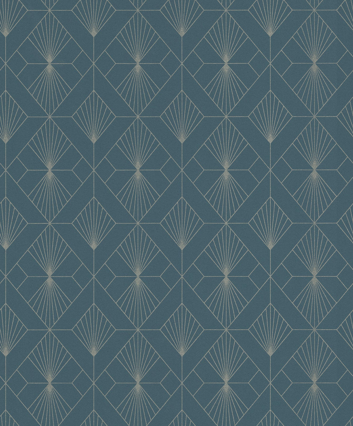 Rasch RH620924 Henri Dark Green Geometric Wallpaper