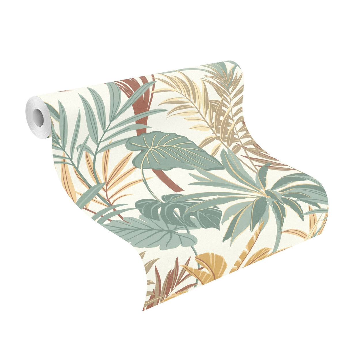 Rasch RH691610 Rudyard Apricot Tropical Flora Wallpaper