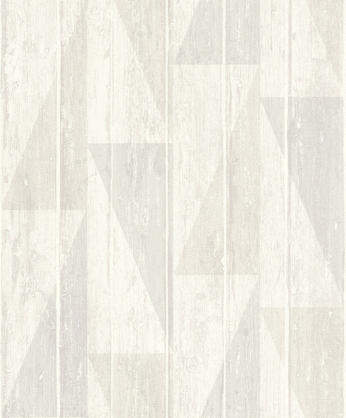 Rasch RH809107 Nilsson White Geometric Wood Wallpaper
