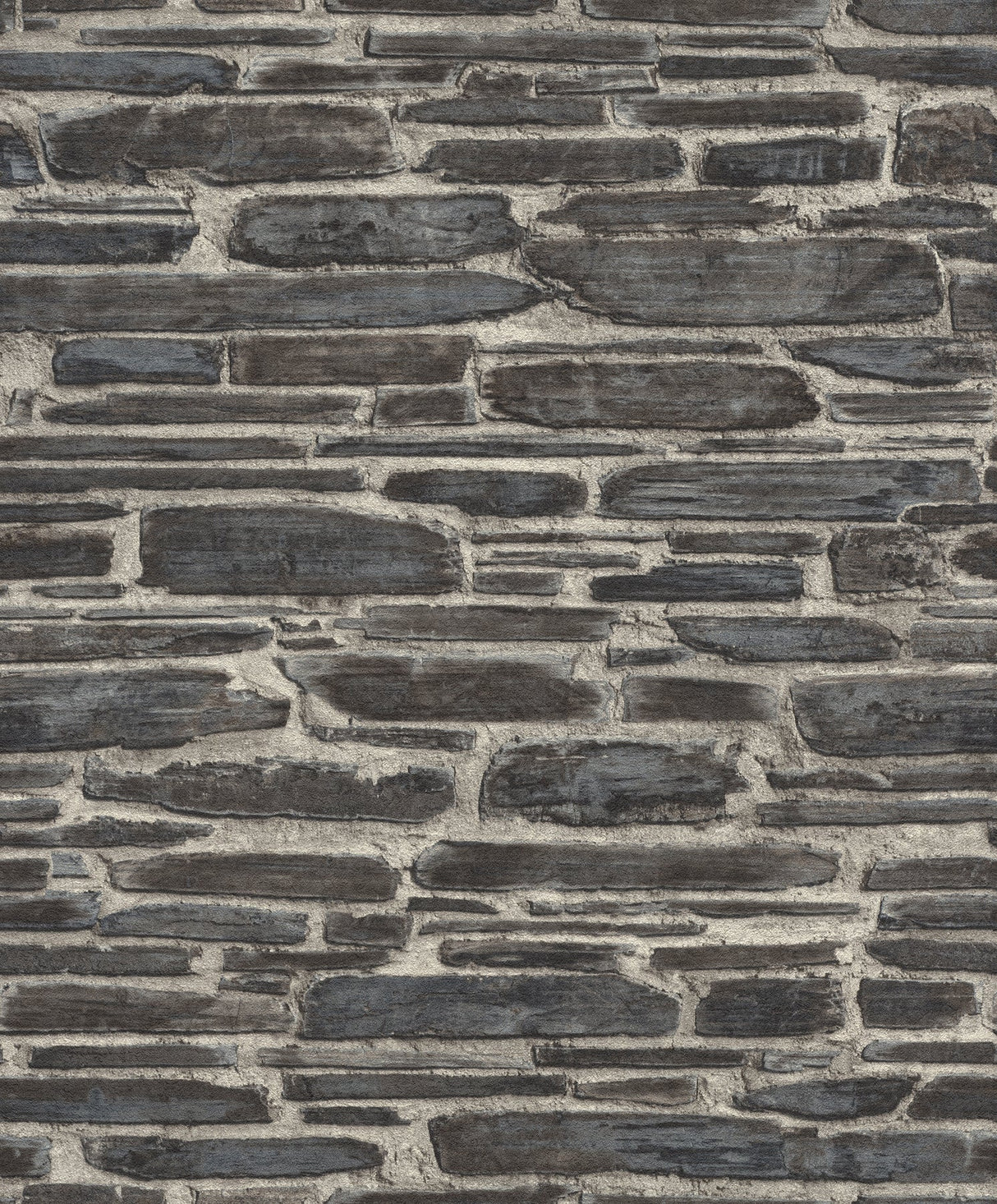 Rasch RH863437 Cassandre Black Stone Wallpaper