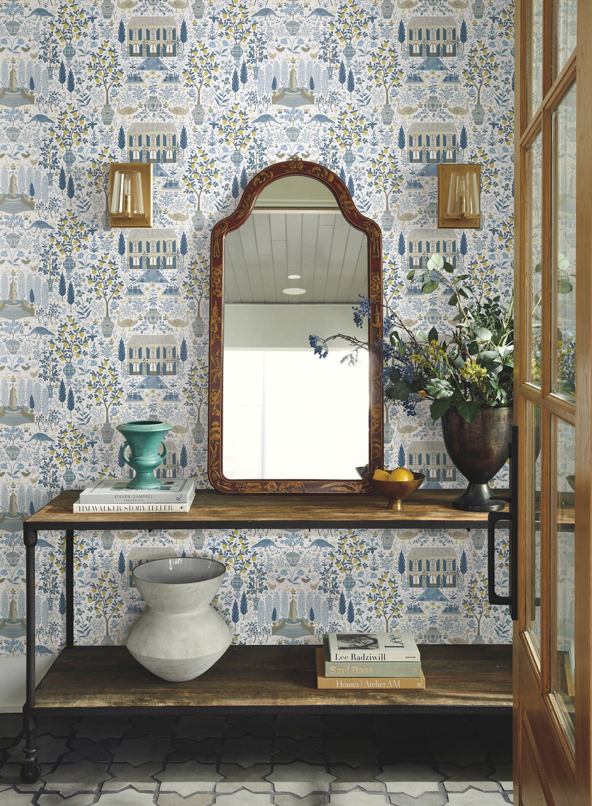 York RI5108 Camont Indigo Wallpaper