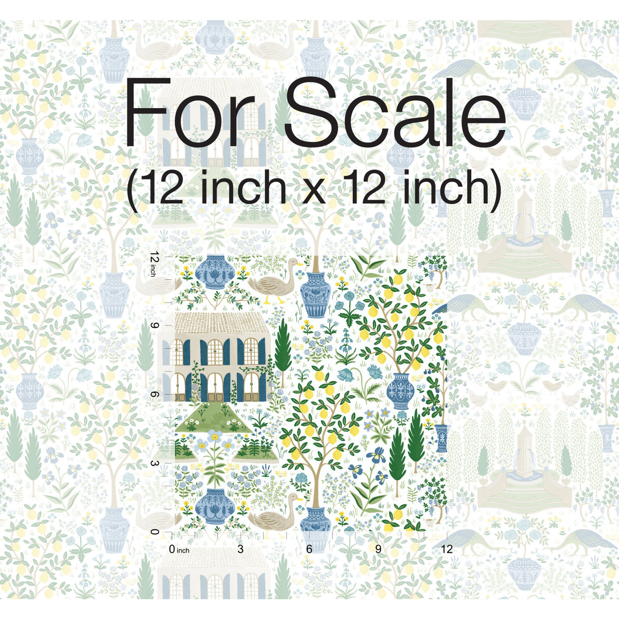 York RI5109 Camont Blue & Green Wallpaper