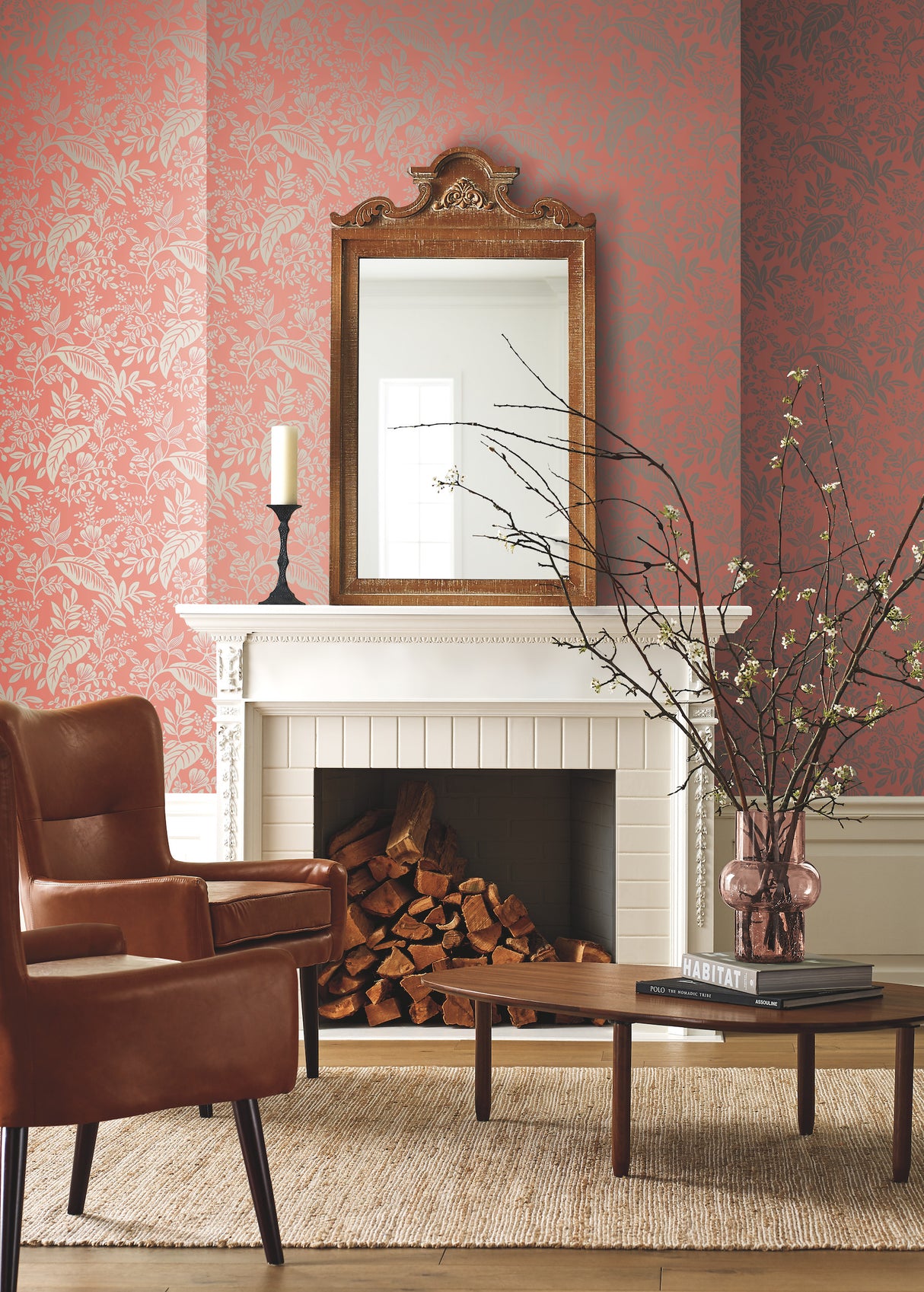 York RI5135 Canopy Rose Wallpaper