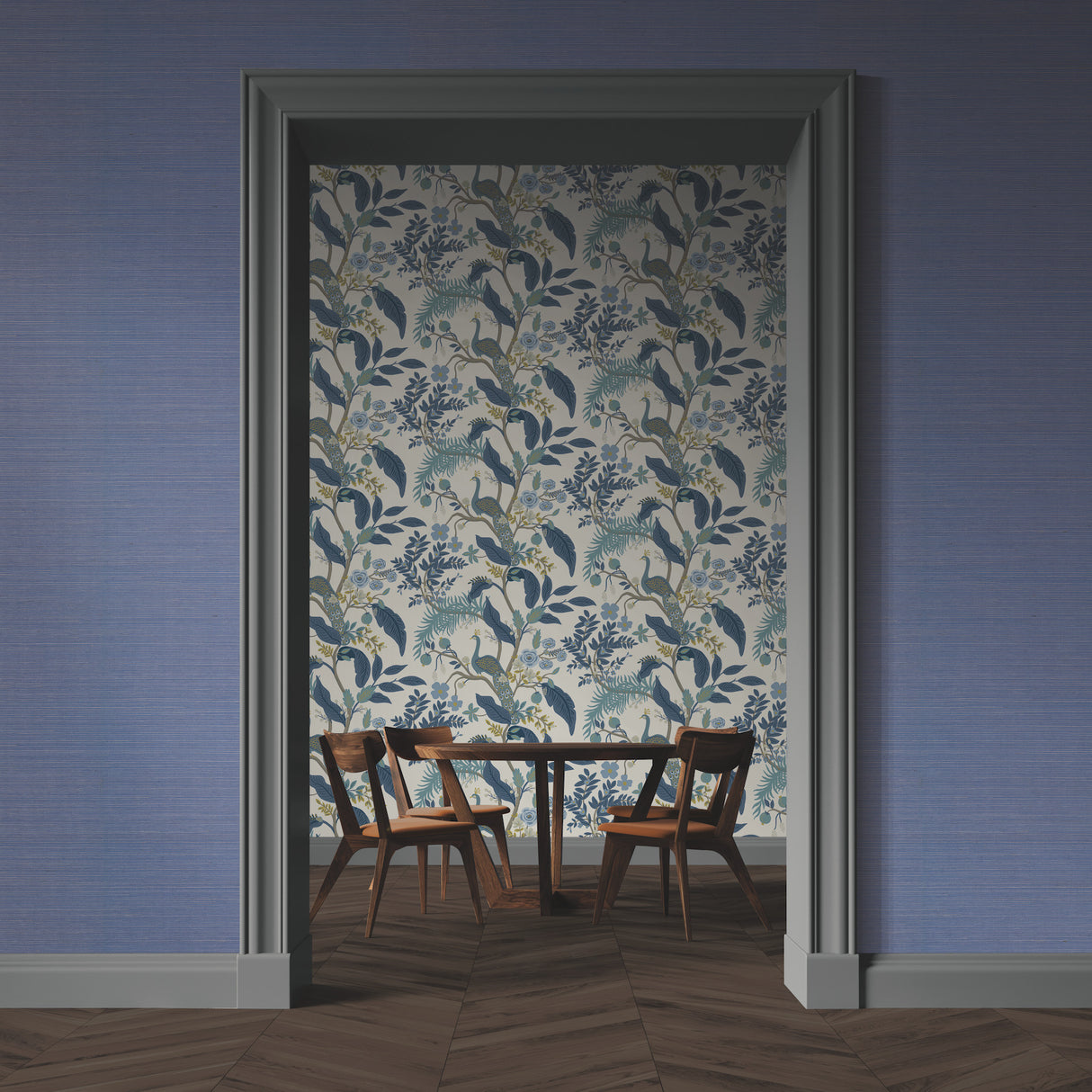 York RI5184 Palette Blue Wallpaper