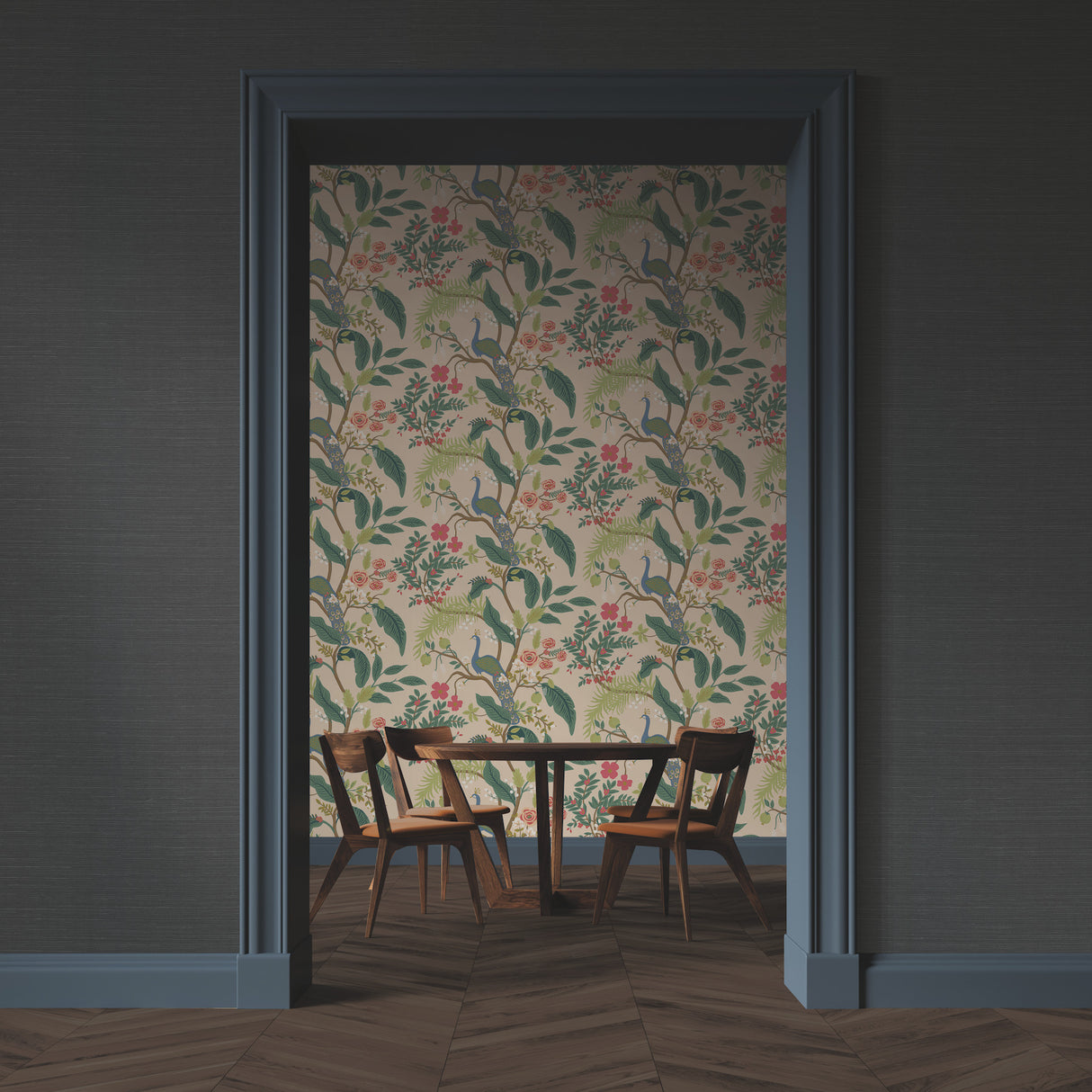 York RI5188 Palette Navy Wallpaper