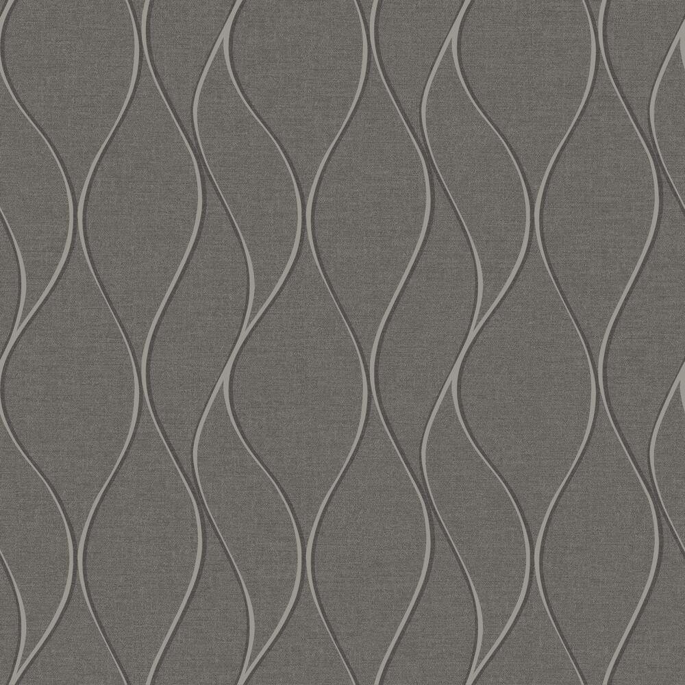 RoomMates RMK11294WP Wave Ogee Peel and Stick Wallpaper - Eade's Wallpaper