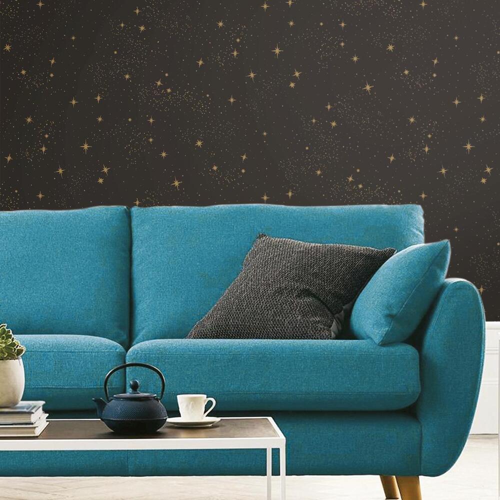 RoomMates RMK11319WP Upon a Star Peel and Stick Wallpaper - Eade's Wallpaper