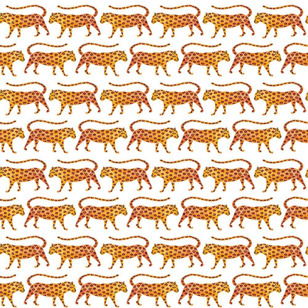 RoomMates RMK11392RL CatCoq Jaguars Peel and Stick Wallpaper - Eade's Wallpaper