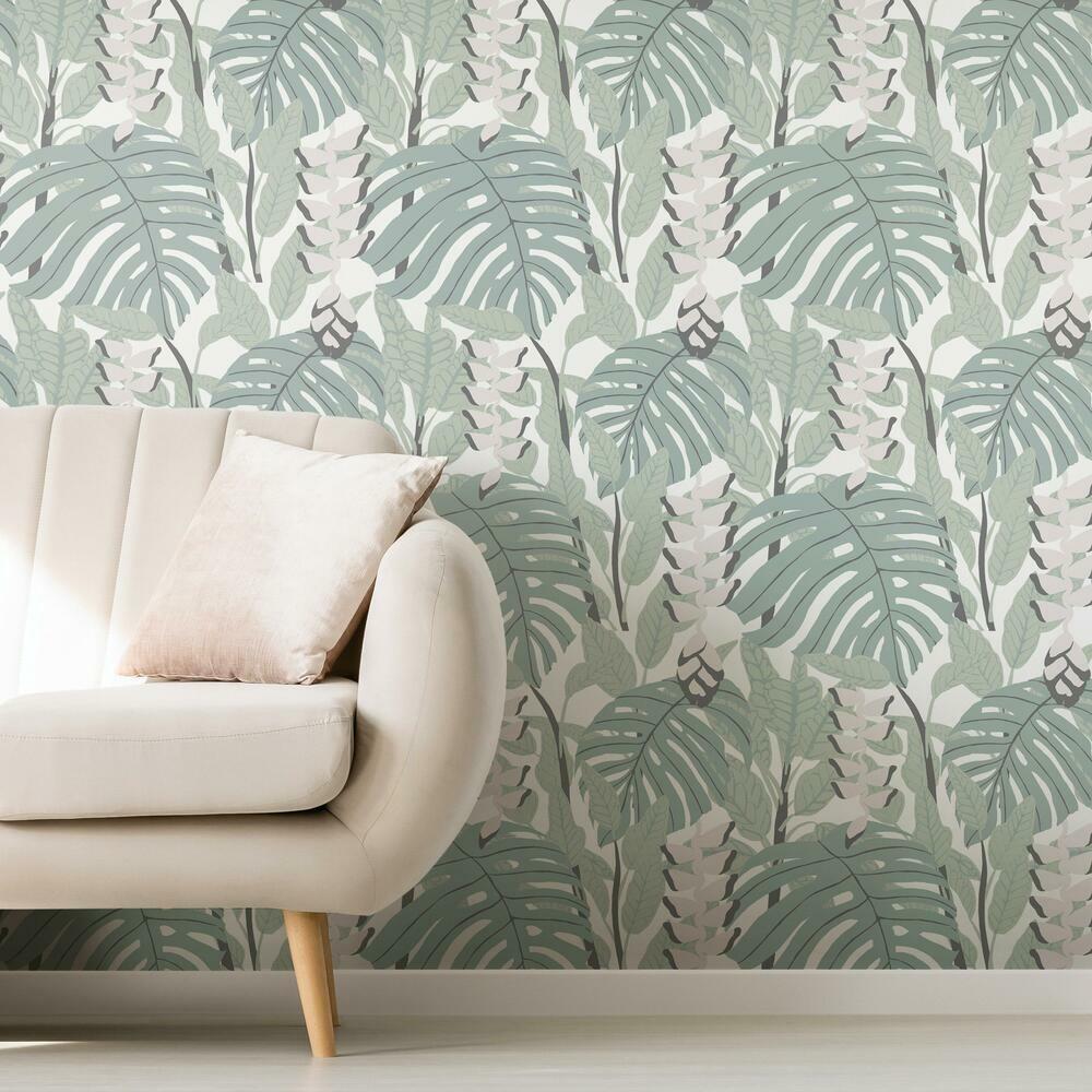RoomMates RMK11531RL Finlayson Bunaken Peel and Stick Wallpaper - Eade's Wallpaper