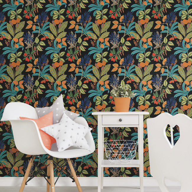 RoomMates RMK11579RL Funky Jungle Peel and Stick Wallpaper - Eade's Wallpaper